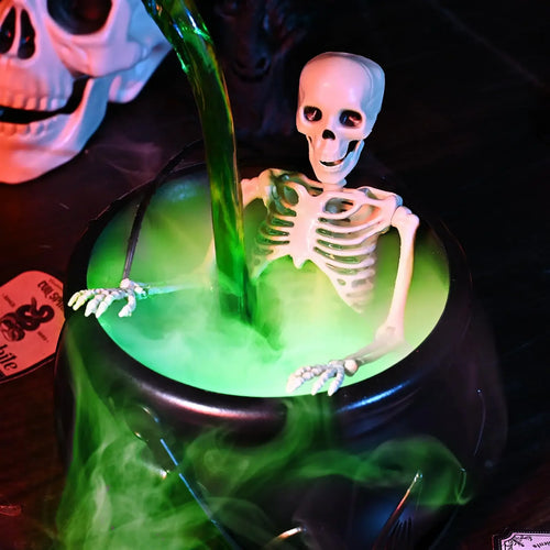 LumiMist Halloween Cauldron 🧙
